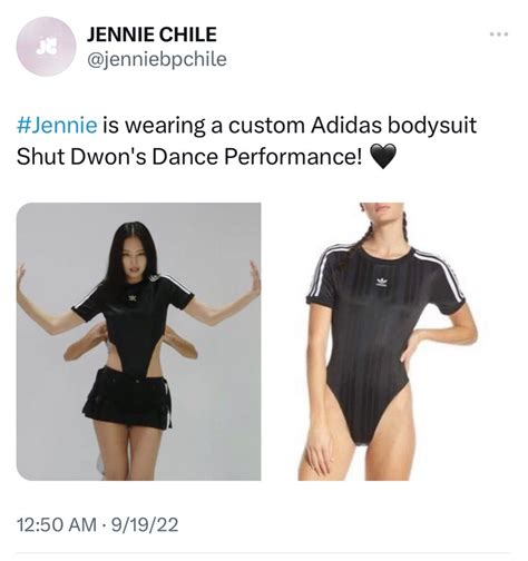 jennie x adidas|jennie adidas bodysuit.